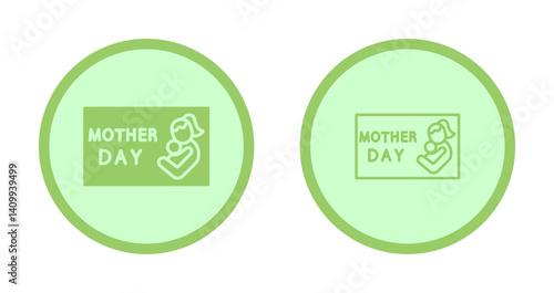 Mother's Day Banner Icon Design