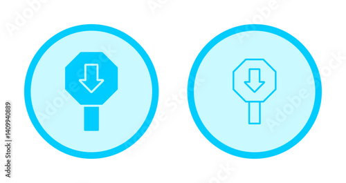 Down Arrow Icon Design