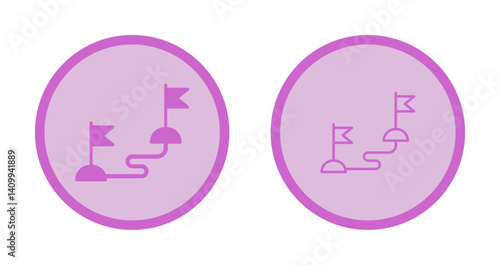Milestones Icon Design