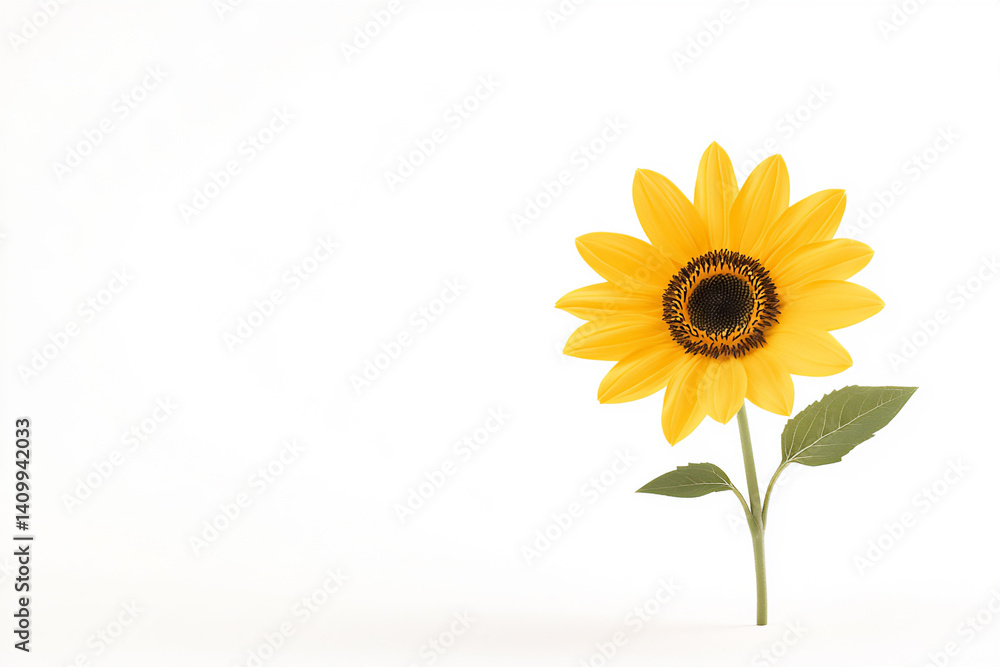 Naklejka premium modern luxury sunflower,