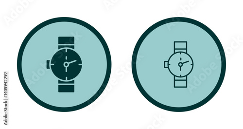 Monitor Watch Icon Design