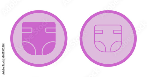Diaper Changing Icon Design