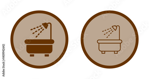 Bath Time Icon Design