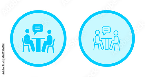 News Interview Icon Design