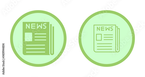 News Bulletin Icon Design