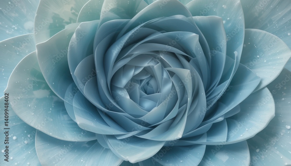 Captivating blue flower bloom nature setting digital art floral environment close-up view serenity and beauty Captivating blue flower bloom nature setting digital art floral environment close-up view serenity and beauty