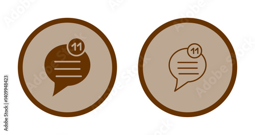 Unread Message Icon Design