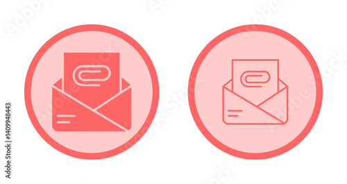 Attachment Clip Icon Design