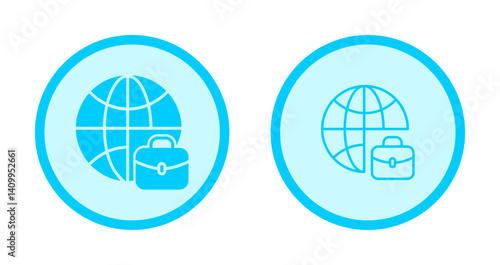 International Job Icon Design
