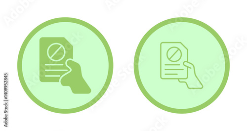 Resignation Icon Design