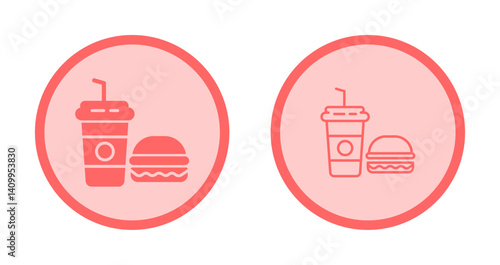 Party Food Icon Design