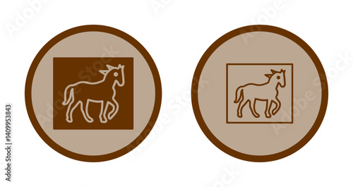Pin the Tail Game Icon Design