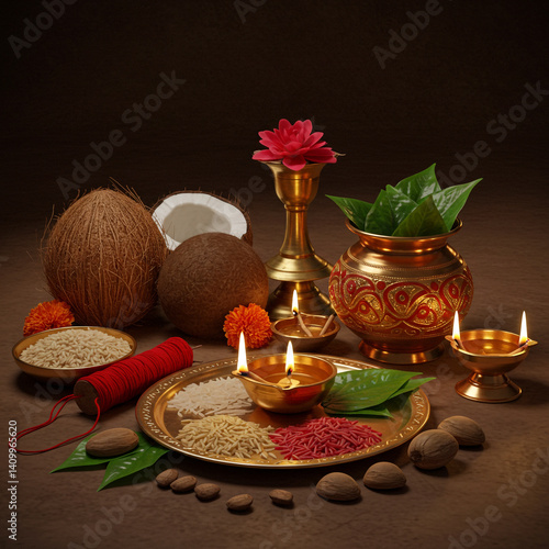 Traditional Hindu Prayer Se...