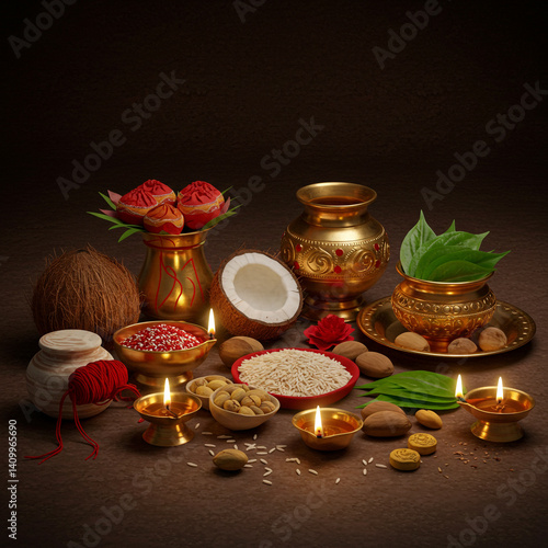 Traditional Hindu Puja Ritu...