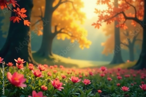 Abstract blurred nature scene, perfect for overlay , sky, backdrop