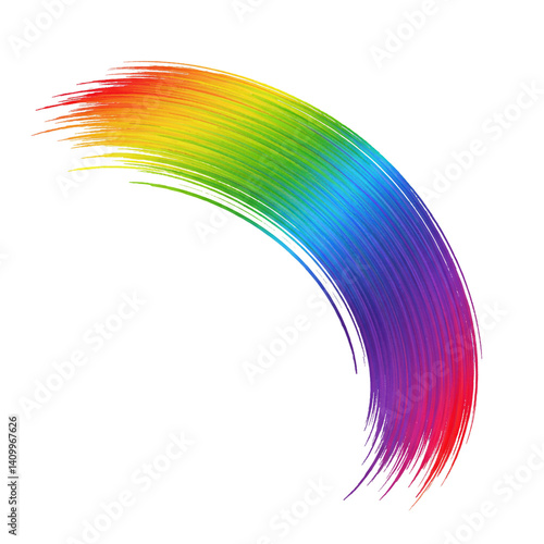 Dynamic Rainbow Brush Strok...