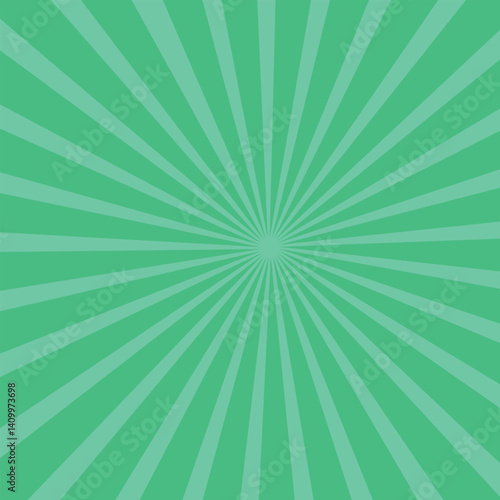 Sunlight rays background. powder blue color burst background. Sun beam ray sunburst wallpaper. Retro bright backdrop.