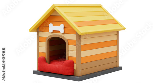 Foto Isolated Dog House