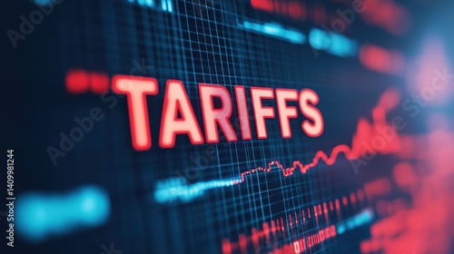 Bold news-style composition featuring the word 