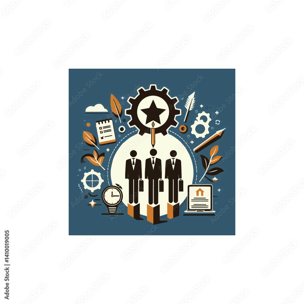 Staff Development icon vector symbol design art illustration Staff Development icon vector symbol design art illustration