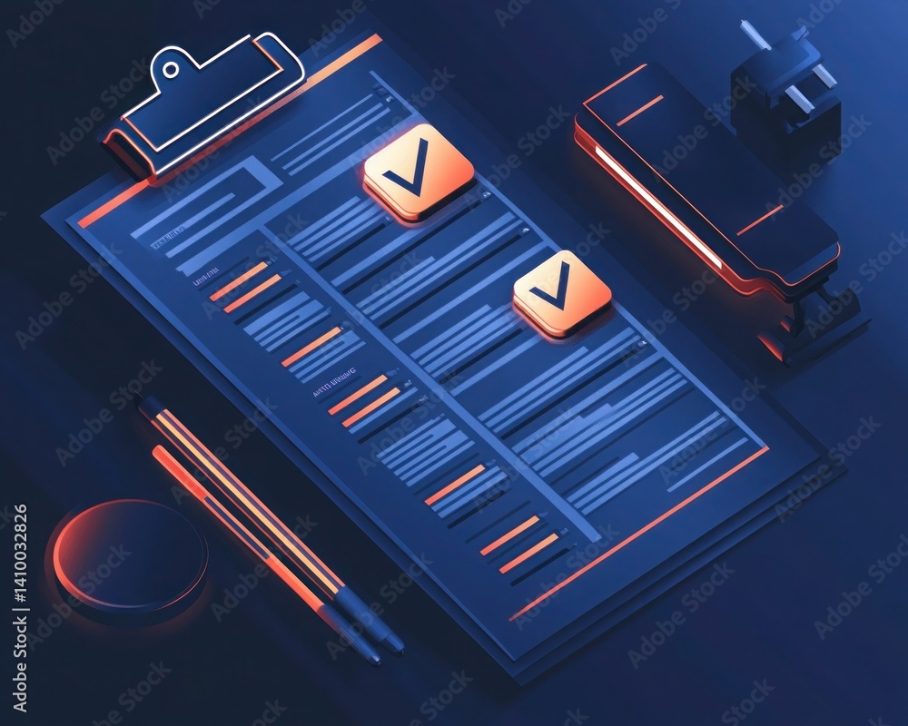 A highly realistic detailed checklist of internal business practices, presented in a professional layout with clean typography, accurate visual data, and subtle shadows for depth.