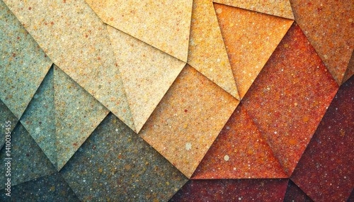 Wallpaper Mural Geometric tapestry wallpaper, muted earth tones, subtle texture, background, subtle Torontodigital.ca