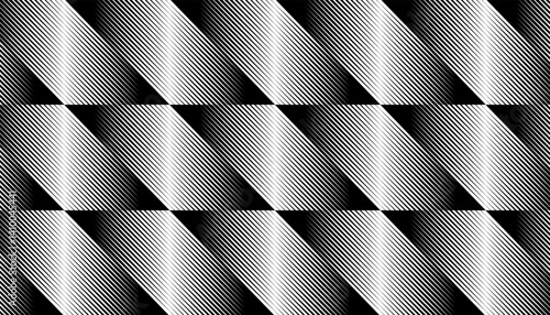 Black and white seamless pattern with transition effect for sporty background and jersey design. Vector Format Illustration 