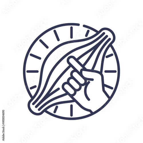 Hand gently pinching a muscle, symbolizing tenderness and care.