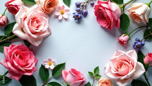 Subtle floral elements arranged in a clean, angular pattern , line, polygon, minimal