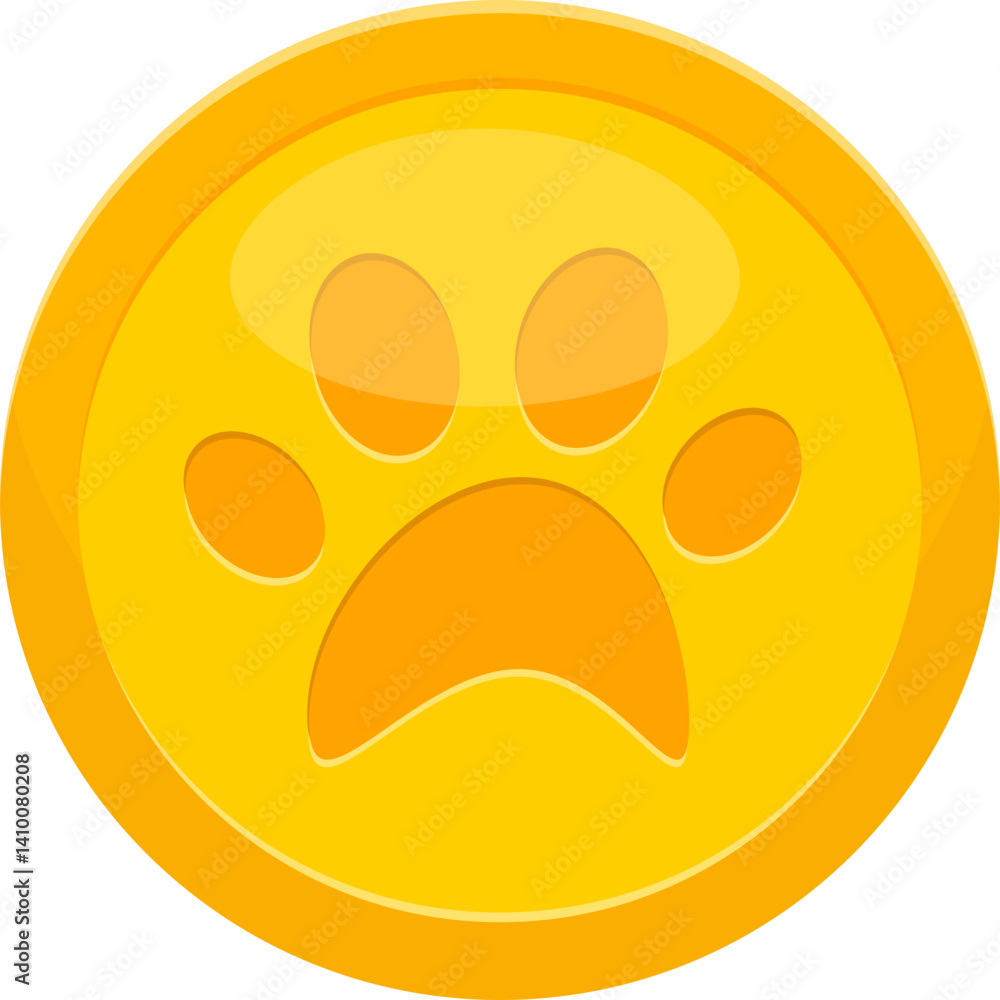 Fototapeta premium Dog collection clipart design illustration