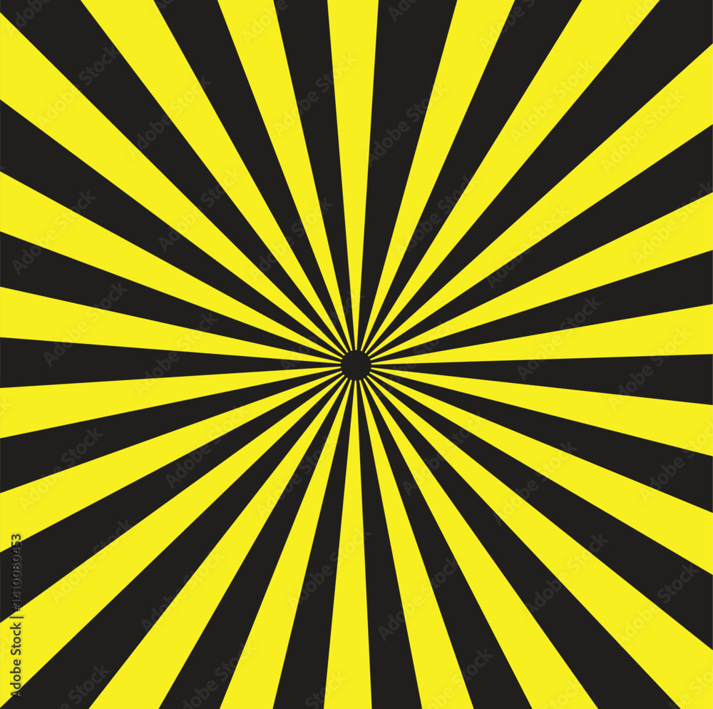 Obraz premium yellow rays background