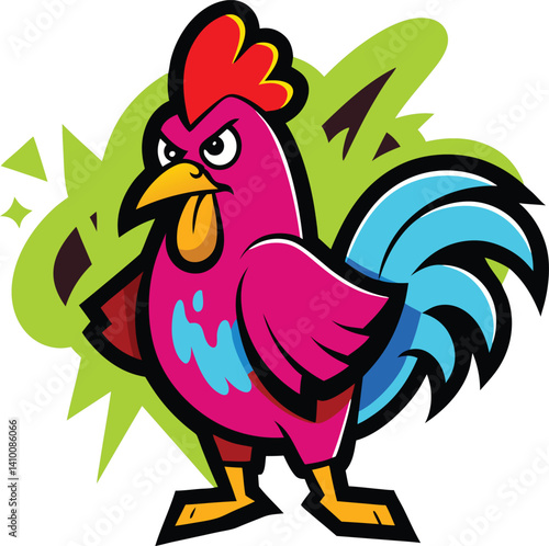 rooster and cock