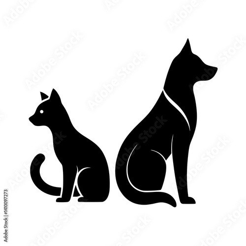 black cat silhouette