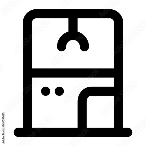 claw machine icon for illustration