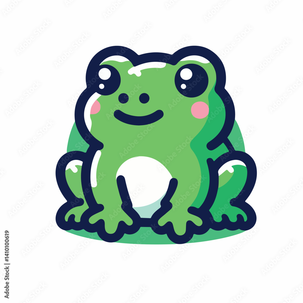 cute frog image vector cute frog image vector
