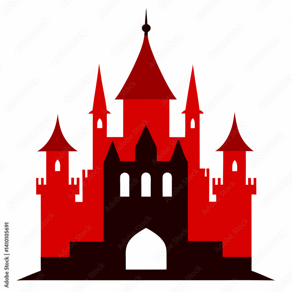 Obraz premium castle in the night