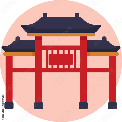 Traditional Chinese temple with curved roof architecture, symbolizing cultural heritage and spiritual practice.
