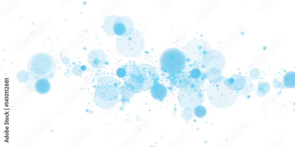 A stunningly beautiful light blue bokeh effect showcasing glowing orbs paired with soft, enchanting sparkles A stunningly beautiful light blue bokeh effect showcasing glowing orbs paired with soft, enchanting sparkles