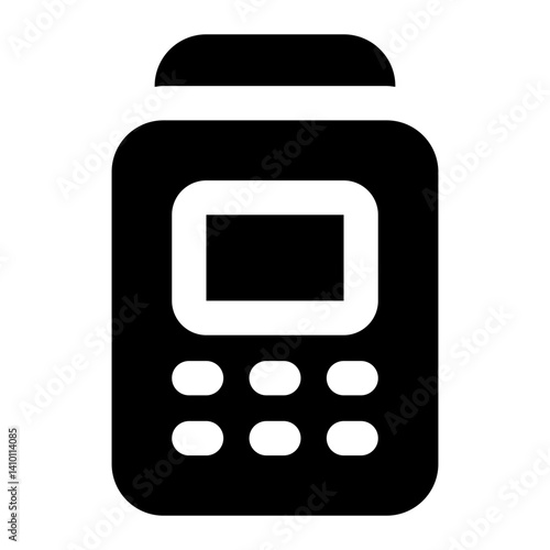 pos terminal icon for illustration