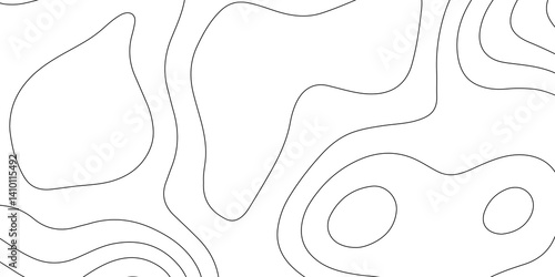 Abstract papercut design. Background of the topographic map. modern wallpaper texture and realistic design used for banner and posters, mountain relief geographic pattern. vector illustration.	