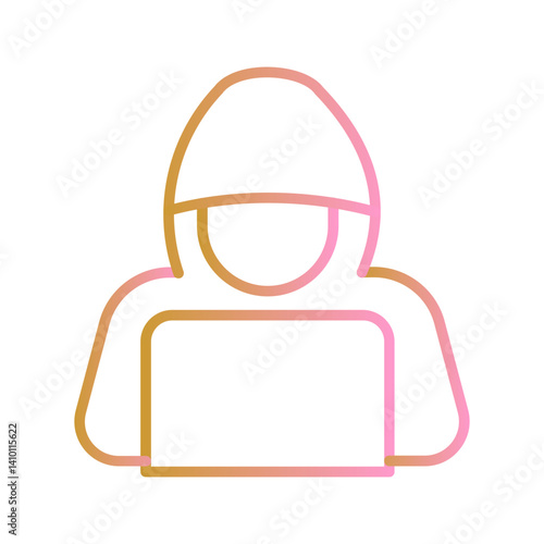 Hacker Vector Icon