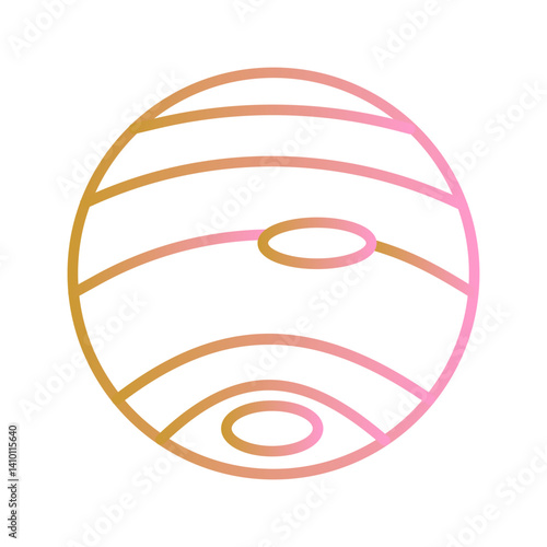 Neptune Vector Icon