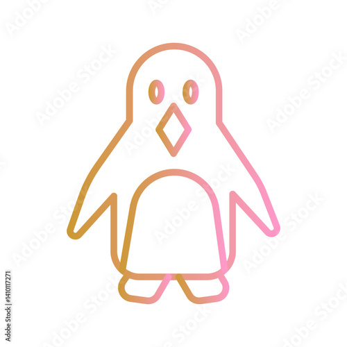 Penguin Vector Icon