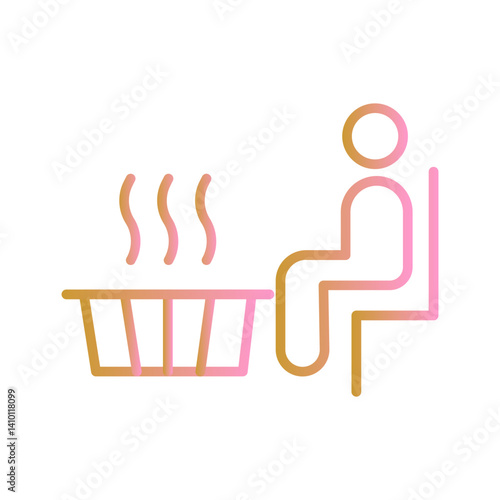 Steam Room Vector Icon