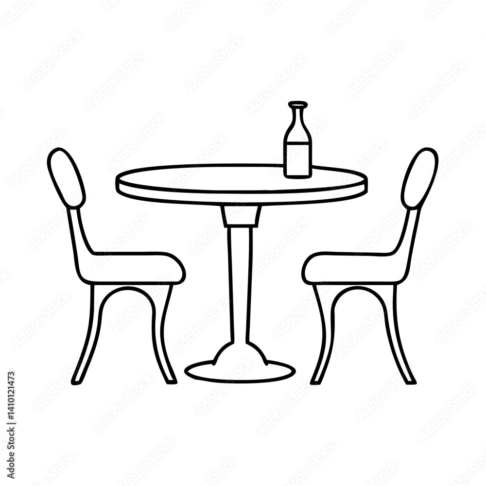 bistro table icon, bistro table vector illustration-simple illustration of bistro table, perfect for bistro table logos and icons bistro table icon, bistro table vector illustration-simple illustration of bistro table, perfect for bistro table logos and icons