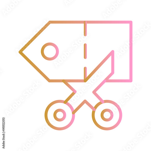 Price Cut Vector Icon