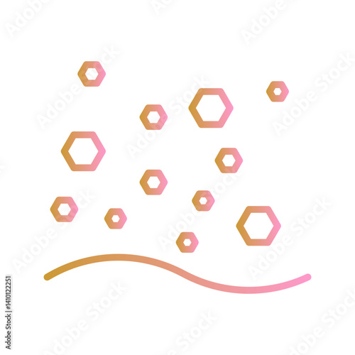 Cosmic Dust Vector Icon