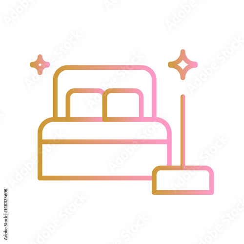 Tidy Room Vector Icon