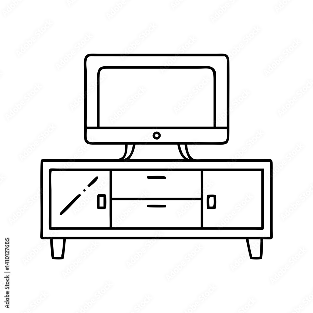 tv console icon, tv console vector illustration-simple illustration of tv console, perfect for tv console logos and icons tv console icon, tv console vector illustration-simple illustration of tv console, perfect for tv console logos and icons