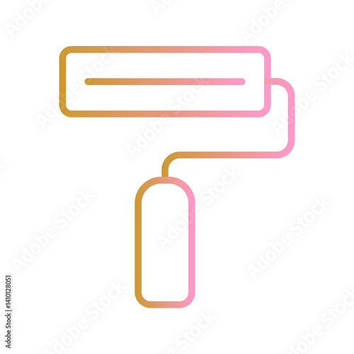 Paint Roller Vector Icon